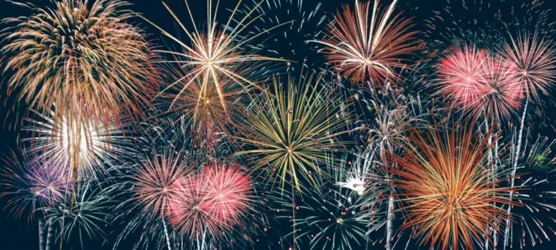 【[店舗装飾品] ディスプレイシート夜空花火】イベント用品　ディスプレイ　夏の店舗装飾品