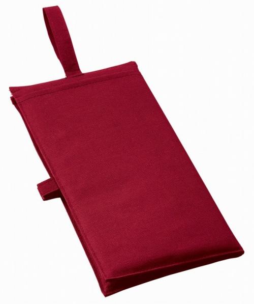 【バッグにもなるシートクッション ワインレッド】名入れ オリジナル　まとめ買い　レジャー・スポーツ