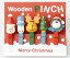 \販促品 ノベルティ グッズ クリスマス景品/【X’mas 木製ピンチ】 安価/卸売り