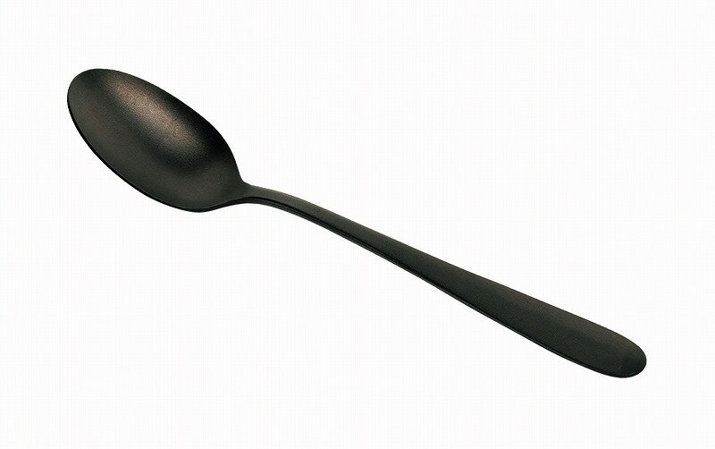【96(KURO) カトラリー大 スプーン(ざらざら)】もらって嬉しい 記念品　プレゼント　食器・テーブルウェア