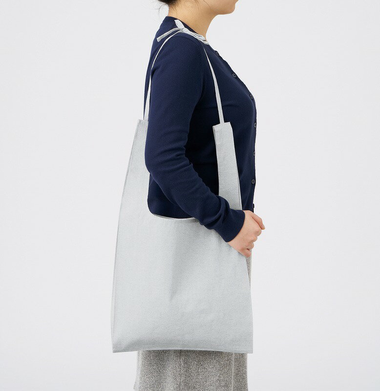 ＼店舗 業務用 物販向け 機能付きバッグ/【シャンブリック紐付マルシェバッグ グレー】 ” 展示会・セミナー来場ノベルティや記念品向けの商品として”/” 法人・企業・団体・ビジネス向けの記念品・販促ノベルティグッズに ”