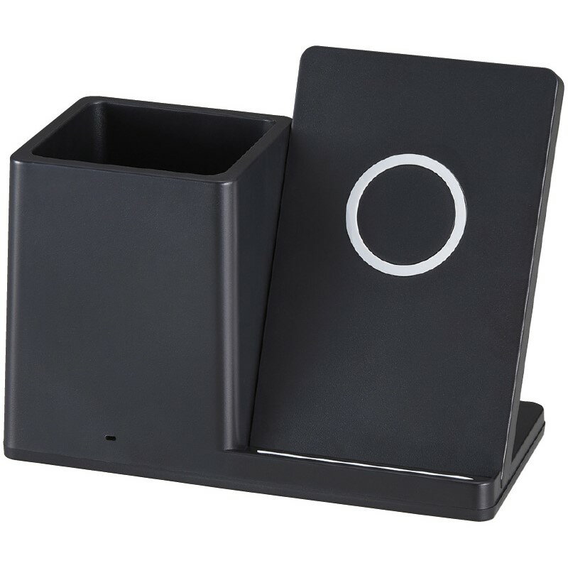 【ペンホルダー付ワイヤレス充電器】　　充電器・ケーブル