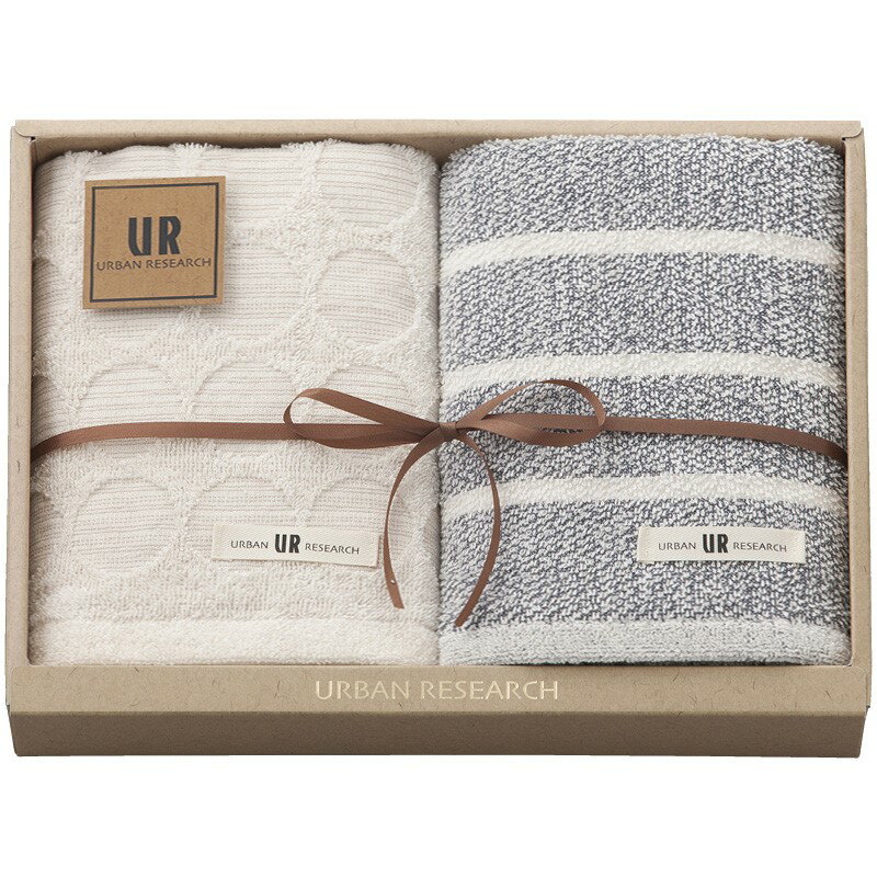 ＼記念品 ギフト 国産・ブランドギフト/【アーバンリサーチ フェイスタオル2P ブルー】 ” ご挨拶・お礼の品にお勧めの商品を集めました。”/” 健保組合・労働組合の組合員の方への福利厚生や記念品に ”