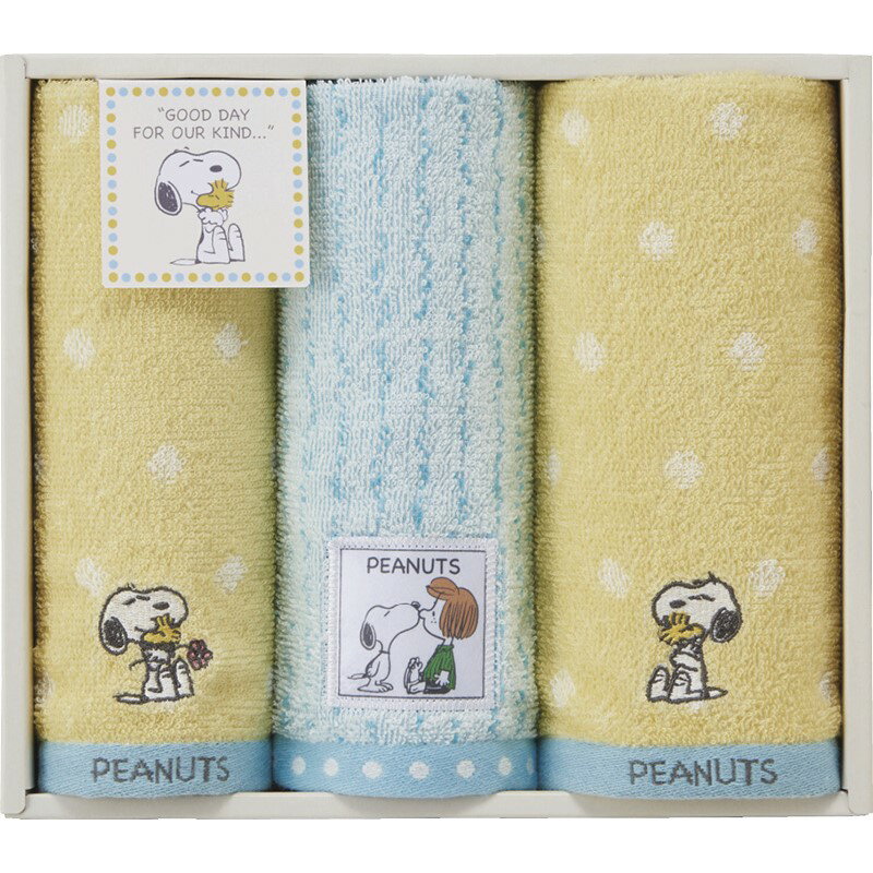 ＼販促品 ノベルティ グッズ ハンカチ・タオル/【スヌーピー ハグ フェイスタオル&ウォッシュタオル2P】 ” 健保組合・労働組合の組合員の方への福利厚生や記念品に ”/” 女性,主婦に喜ばれる便利・おしゃれ・かわいい商品などを集めました。 ”