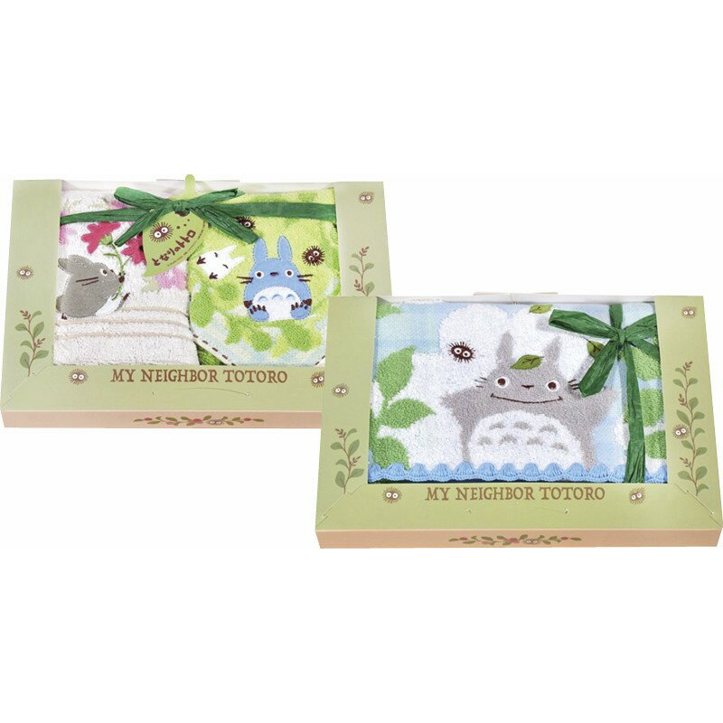＼販促品 ノベルティ グッズ ハンカチ・タオル/【となりのトトロ 森のひなたぼっこ フェイスタオル&ウォッシュタオル2P】 ” 広告宣伝・集客・認知度アップ向けの低単価・安い粗品・ばらまき配布品など集めました。”/” ご挨拶・お礼の品にお勧めの商品を集めました。”