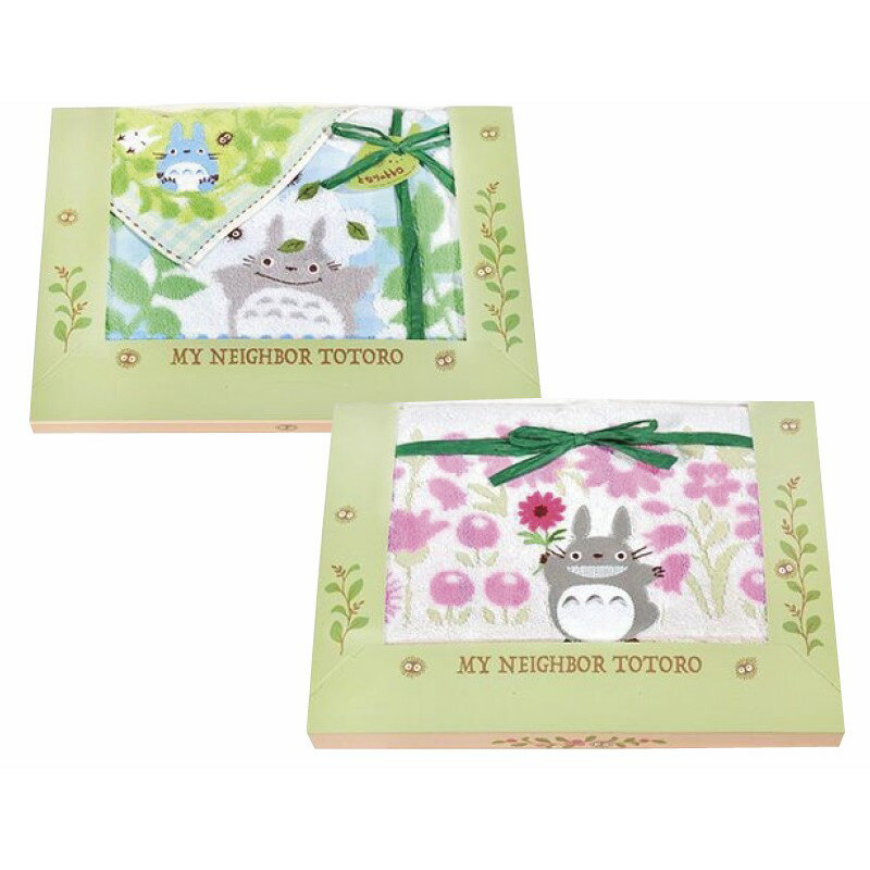 ＼販促品 ノベルティ グッズ ハンカチ・タオル/【となりのトトロ 森のひなたぼっこ タオルセット】 ” 女性,主婦に喜ばれる便利・おしゃれ・かわいい商品などを集めました。 ”/” 健保組合・労働組合の組合員の方への福利厚生や記念品に ”