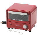 【ピアコローレ ミニオーブントースター レッド】記念品・大量購入の見積歓迎 女性向け 調理家電