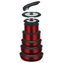 【サーモス 取っ手のとれるフライパン8点セットDA】記念品・大量購入の見積歓迎 キッチン 鍋・フライパン・ケトル