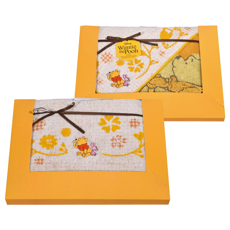 ＼販促品 ノベルティ グッズ ハンカチ・タオル/【くまのプーさん ハニープランタン タオルセット】 ” 女性,主婦に喜ばれる便利・おしゃれ・かわいい商品などを集めました。 ”/” ご挨拶・お礼の品にお勧めの商品を集めました。”