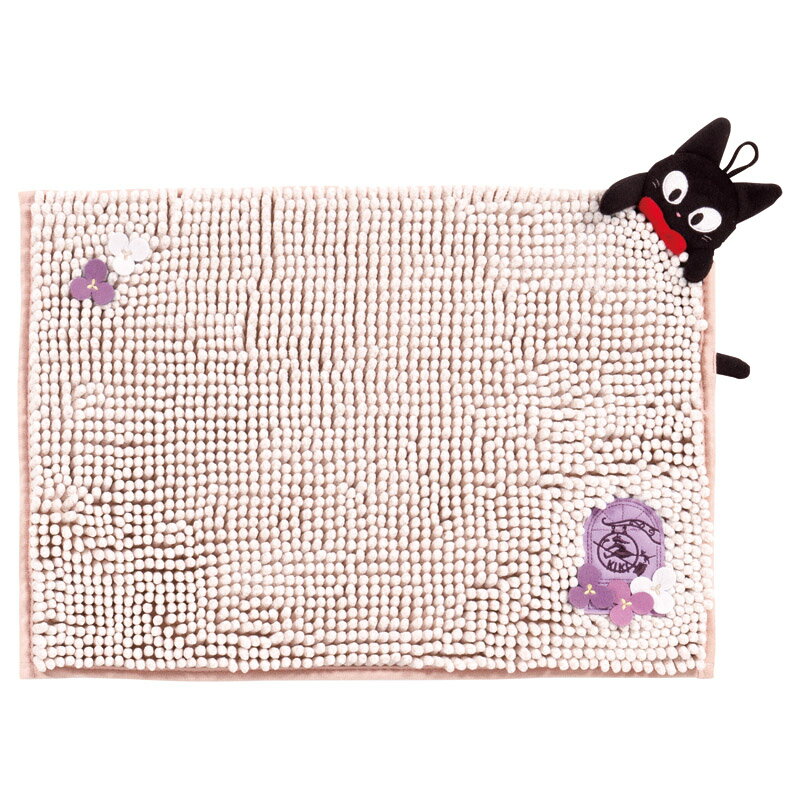 【となりのトトロ・魔女の宅急便 フリーマット　もこもこジジ】ギフト　お礼　玄関・キッチン・バス・居間