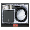 【ヴァレンチノクリスティー スマートロックベルト&札入セット】記念品・大量購入のお見積歓迎 ビジネスマン 男性向け小物