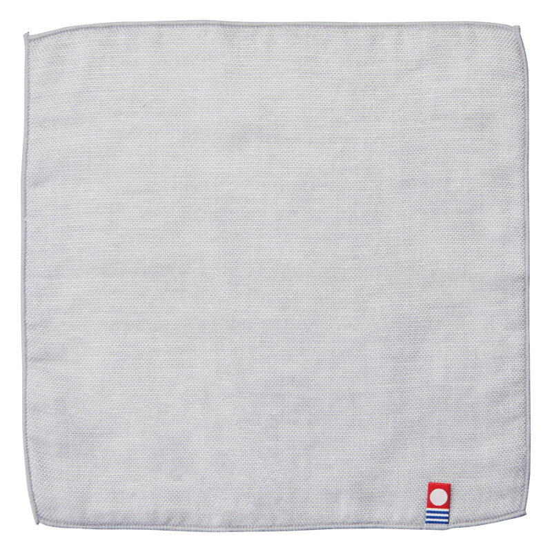 ＼福利厚生 周年 卒業 記念品 国産・ブランドギフト/【今治ガーゼ&パイル ミニハンカチ グレー】 ” ご挨拶・お礼の品にお勧めの商品を集めました。”/” 健保組合・労働組合の組合員の方への福利厚生や記念品に ”