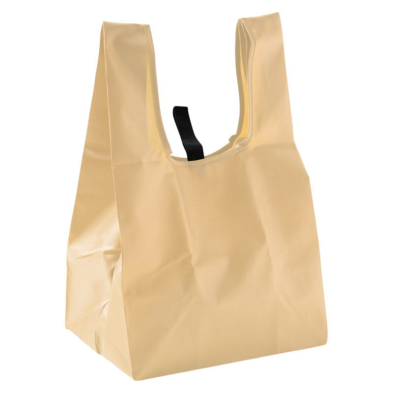 ＼名入れ ロゴ入れ オリジナル 機能付きバッグ/【マチが広めなエコバッグ ベージュ】 ” 法人・企業・団体・ビジネス向けの記念品・販促ノベルティグッズに ”/” ノベルティ、記念品向けにまとめ買い・まとめ売り・卸売り・大量購入のご相談、お見積りは当店を”