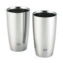 【2重ビアタンブラー2pcs】ノベルティ グッズ 勤続記念 名入れ向け タンブラー・グラス