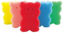 【クマさんスポンジ1個】名入れ オリジナル まとめ買い キッチン消耗品