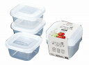 【ホームパック300ml3個組(ホワイト)】販促品 台所 整理・保存