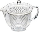 【TW-3717 クリアティーポット L 480ml クリア】販促品 料理 調理器具