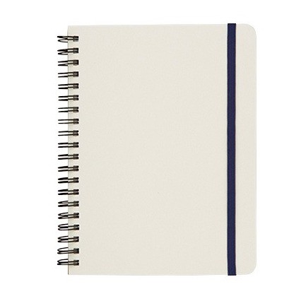 【デイリーユースノート ホワイト】名入れ オリジナル　卸売り　文房具・デスク周り