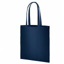 【ライトキャンバスバッグ(LL) ネイビー】ノベルティ グッズ 短納期 汎用トートバッグ(4)