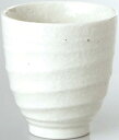 【美濃焼 湯呑 粉引 鳴門 粉引白粉引 (名入対応可 ※個箱・名入れ代は、別途お見積)】業務用 食器 オリジナル印刷 名入れ向け 陶器
