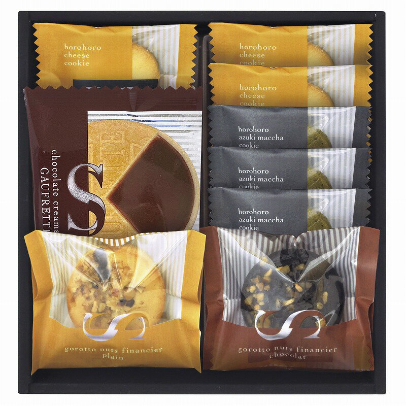 楽天記念品・粗品・ノベルティの専門店＼ 記念品 ギフト　菓子類 / 【ごろっとナッツフィナンシェ&ゴーフレット詰合せ　熨斗+包装+手提げ袋込み （納期:約1週間）】 ” 健保組合・労働組合の組合員の方への福利厚生や記念品に ”