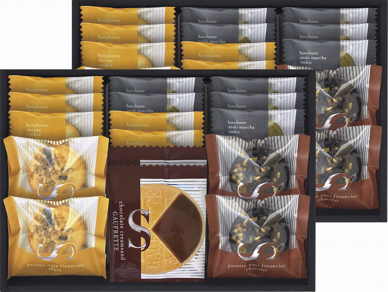 楽天記念品・粗品・ノベルティの専門店＼ 記念品 ギフト　菓子類 / 【ごろっとナッツフィナンシェ&ゴーフレット詰合せ　熨斗+包装+手提げ袋込み （納期:約1週間）】 ” 家族・ファミリー層に人気の商品を集めました。 ”