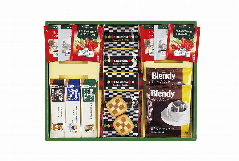 楽天記念品・粗品・ノベルティの専門店＼ 記念品 ギフト　菓子類 / 【プレミアムギフト クッキー・コーヒー・紅茶　熨斗+包装+手提げ袋込み （納期:約1週間）】 ” 店舗や施設での簡易イベント企画に役立つ、縁日・お祭りセットなどに ”