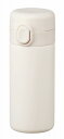 【ワンプッシュ真空ステンレスボトル320ml1本(ホワイト)】もらって嬉しい 記念品 卒園 レジャーボトル ノーブランド保冷・保温