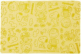 ＼販促品 ノベルティ グッズ ハンカチ・タオル/【スヌーピー なかよし水切りマット】 ” ノベルティ、記念品向けにまとめ買い・まとめ売り・卸売り・大量購入のご相談、お見積りは当店を ”/” 健保組合・労働組合の組合員の方への福利厚生や記念品に ”