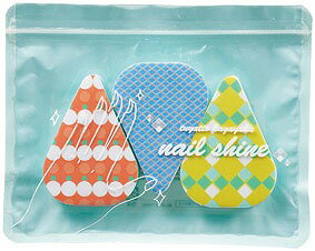 \販促品 ノベルティ グッズ 女性向けエチケット・ミラー・小物/【つやっと輝く!ネイルシャイン3個セット】 ” 企業や学校、お店の周年・設立・創立・開店にお勧め...