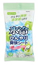【ひんやり爽快シート さらさらパウダーinグリーンアップル18枚】ノベルティ まとめ買い クールグッズ