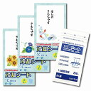 【夏柄冷却シート2枚入】熱中症対策グッズ 安価 クールグッズ