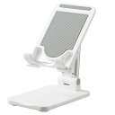 【折りたたみマルチスマホスタンドホワイト】ノベルティ グッズ 卸売り スマホ関連雑貨