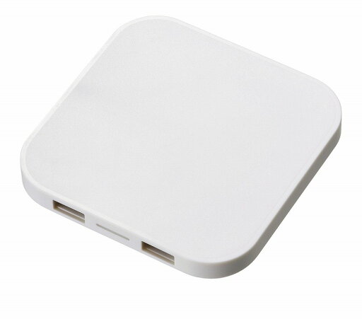 【ワイヤレス充電器 スクエア 5Wホワイト】中学 高校 大学 卒業記念品 オリジナル対応 充電器・ケーブル 【ワイヤレス充電器 スクエア 5Wホワイト】中学 高校 大学 卒業記念品 オリジナル対応 充電器・ケーブル