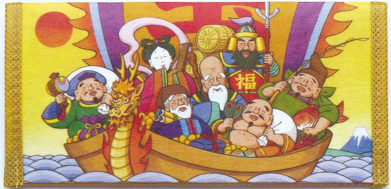 \販促品 ノベルティ グッズ お正月・干支・福袋/【開運財布 七福神】 ” 家族・ファミリー層に人気の商品を集めました。”/” 広告宣伝・集客・認知度アップ向け...