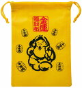 \販促品 ノベルティ グッズ お正月・干支・福袋/【不織布巾着袋 金運巾着袋 大黒様】 ” 家族・ファミリー層に人気の商品を集めました。”/”特売・売り出し・イ...