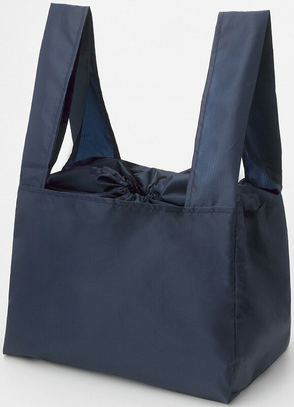 ＼販促品 ノベルティ グッズ 機能付きバッグ/【テントクロス抗菌レジカゴトート(ネイビー)】 ” 展示会・セミナー来場ノベルティや記念品向けの商品として”/” 店舗用・業務用の備品・記念品・販売用グッズなどに”