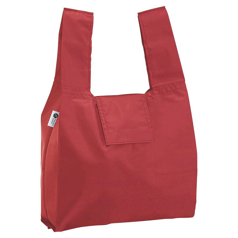 ＼名入れ ロゴ入れ オリジナル 機能付きバッグ/【リフェロ・再生PETマイバッグ(レッド)】 ” 展示会・セミナー来場ノベルティや記念品向けの商品として”/” 店舗用・業務用の備品・記念品・販売用グッズなどに”