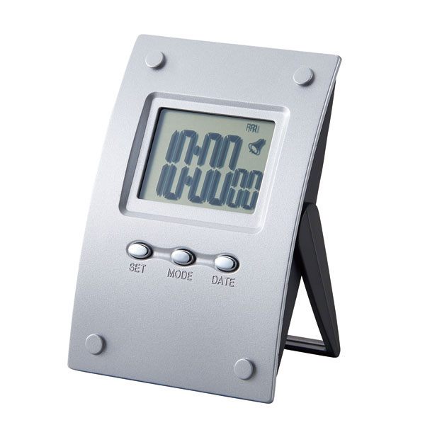 【カレンダーアラームクロック】中学 高校 大学 卒業記念品　勤続記念　時計