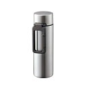【MOTTERUカラビナハンドルサーモボトル 130ml シルバー】中学 高校 大学 卒業記念品 勤続記念 レジャーボトル ノーブランド保冷・保温(3)