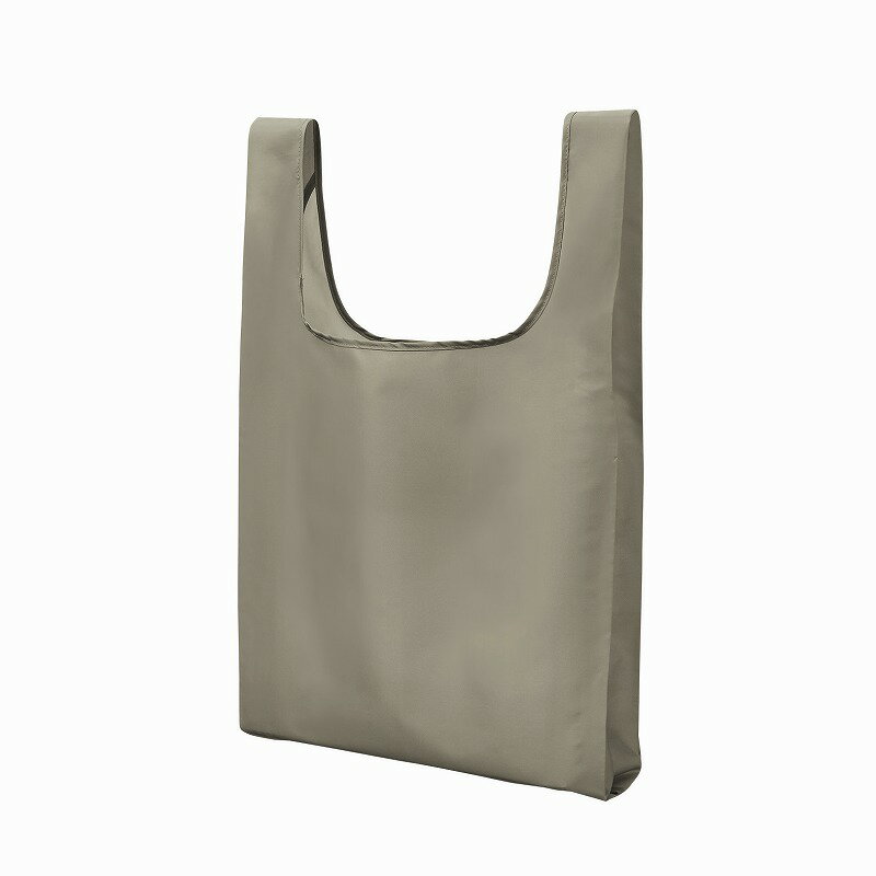 ＼名入れ ロゴ入れ オリジナル 機能付きバッグ/【Re:PETポータブルバッグ(グレージュ)】 ” 店舗用・業務用の備品・記念品・販売用グッズなどに”/” 展示会・セミナー来場ノベルティや記念品向けの商品として”