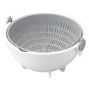 【スピンホイールコランダー(レッド)】販促品 台所 調理器具