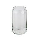 【缶型グラス(490ml)(クリア)】ノベルティ グッズ 周年記念 名入れ向け タンブラー・グラス