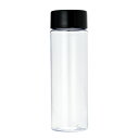 【マイクリアボトル・トライタン(500ml)(黒)】 開店記念 レジャーボトル ノーブランド(非ステンレス)