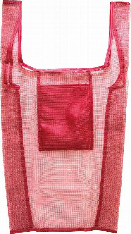 ＼名入れ ロゴ入れ オリジナル 機能付きバッグ/【ポケットメッシュバッグ バーガンディ】 ” 法人・企業・団体・ビジネス向けの記念品・販促ノベルティグッズに ”/” 店舗用・業務用の備品・記念品・販売用グッズなどに”