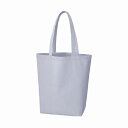【シャンブリックマチ付トート(L) サックスブルー】ノベルティ グッズ 安い 汎用トートバッグ(4)