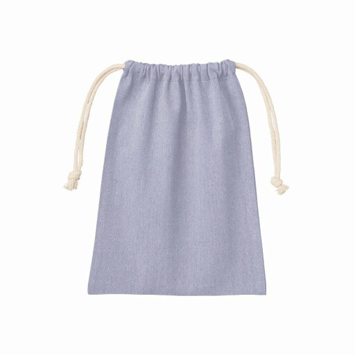 【シャンブリック巾着(M) サックスブルー】ノベルティ グッズ 安い 汎用ポーチ・巾着 【シャンブリック巾着(M) サックスブルー】ノベルティ グッズ 安い 汎用ポーチ・巾着