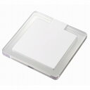 【クリアワイヤレス充電器 スクエア 5W ホワイト】名入れ オリジナル まとめ買い 充電器・ケーブル