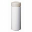 【バイカラーサーモステンレスボトル300ml ホワイト】ノベルティ グッズ 周年記念 レジャーボトル ノーブランド保冷・保温