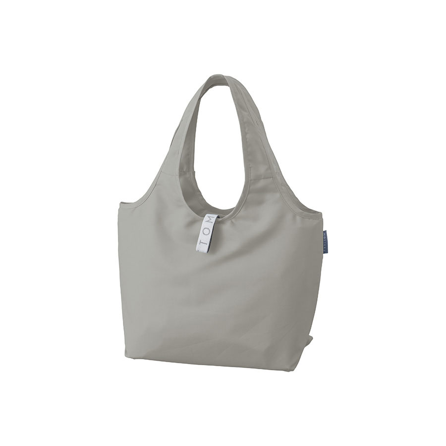 ＼販促品 ノベルティ グッズ 機能付きバッグ/【クルリトクーラーミニマルシェバッグ グレー】 ” 展示会・セミナー来場ノベルティや記念品向けの商品として”/” ノベルティ、記念品向けにまとめ買い・まとめ売り・卸売り・大量購入のご相談、お見積りは当店を”